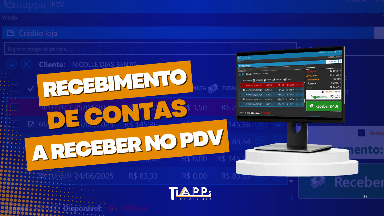 Como Realizar o Recebimento de uma Conta Diretamente Pelo PDV